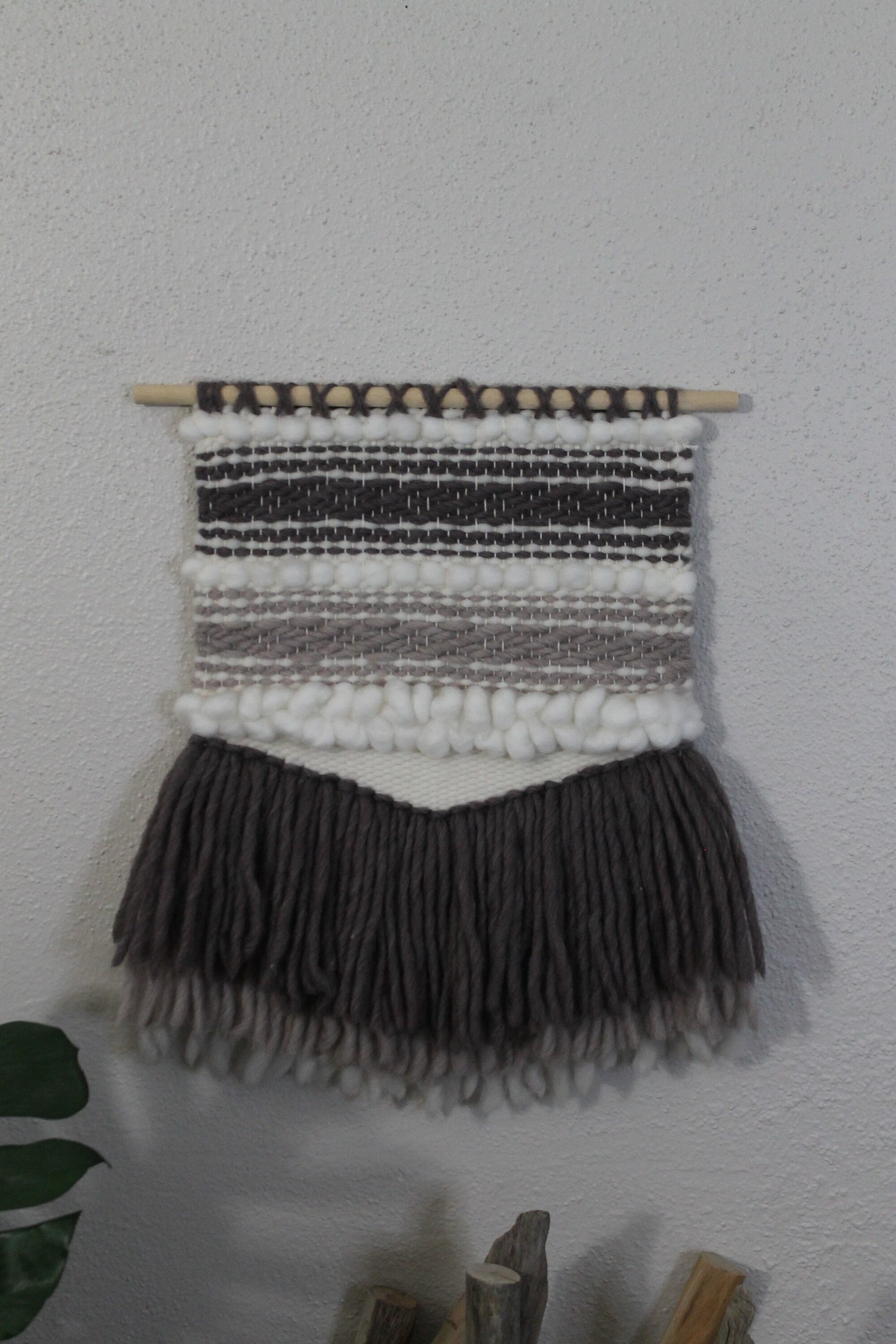 Neutral woven wall hanging | wall art | weaving | woven tapestry | wall decor | wall tapestry | home decor