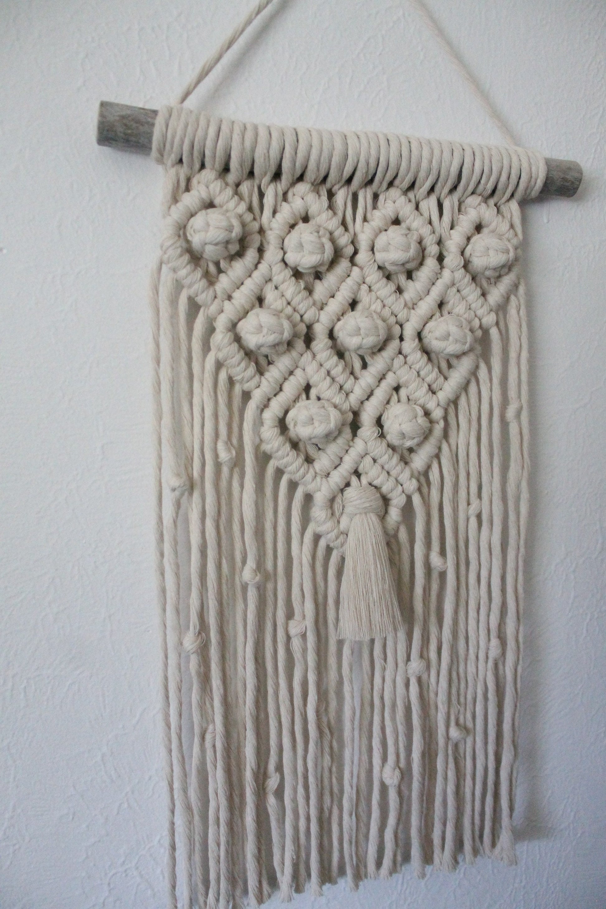 Small macrame wall hanging | wall art | boho | wall decor | wall tapestry | home decor