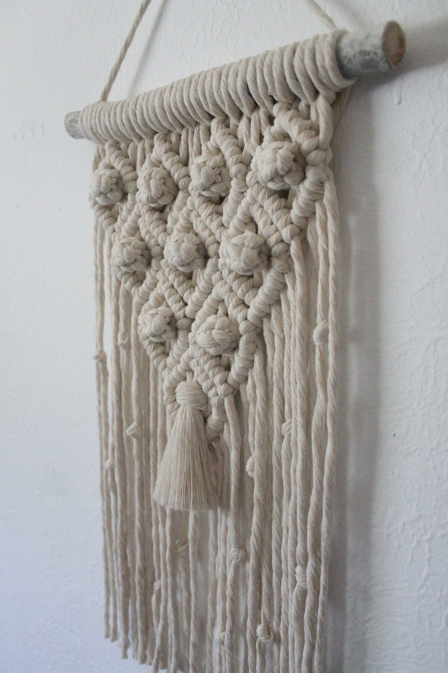 Small macrame wall hanging | wall art | boho | wall decor | wall tapestry | home decor