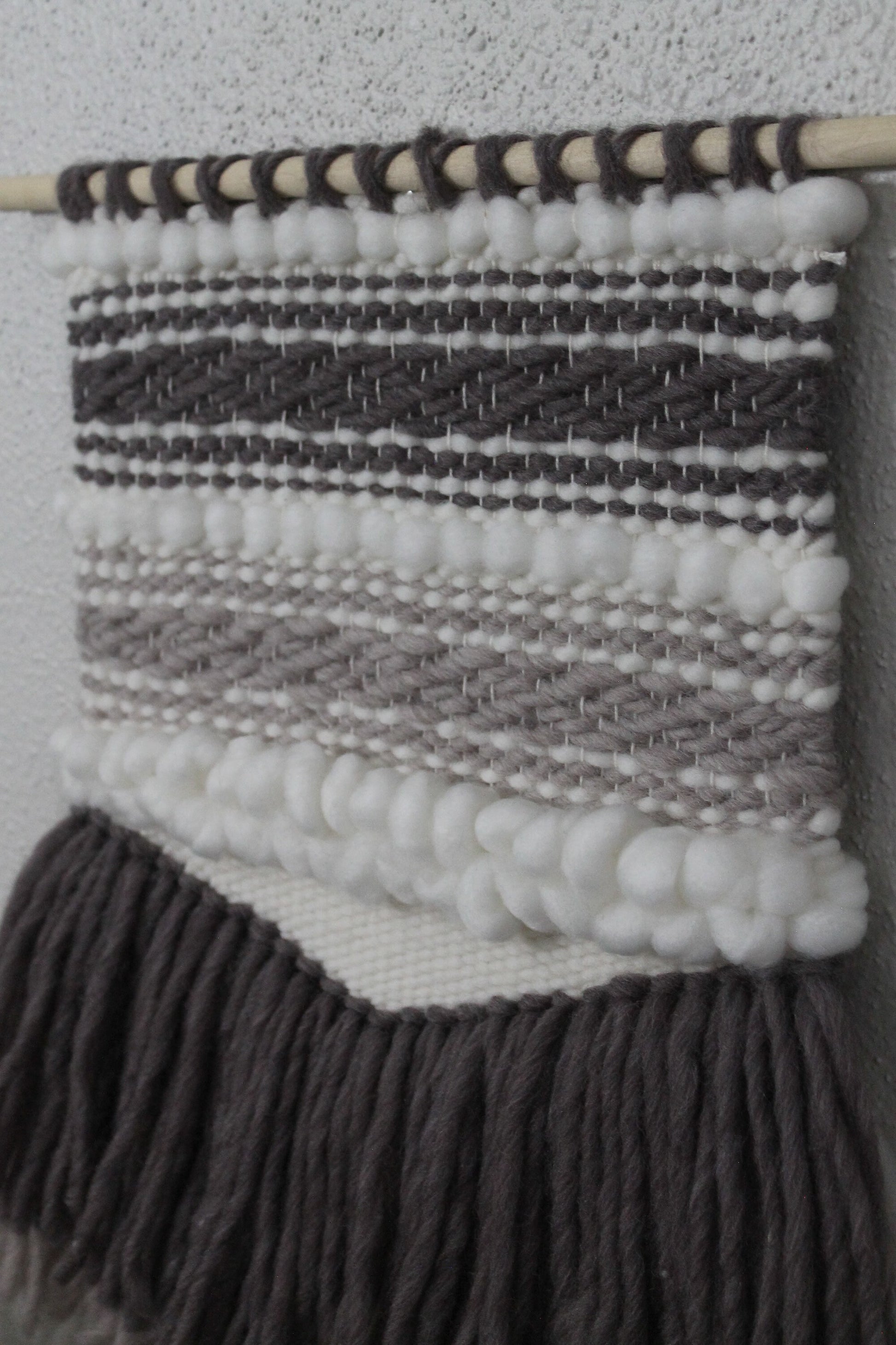 Neutral woven wall hanging | wall art | weaving | woven tapestry | wall decor | wall tapestry | home decor