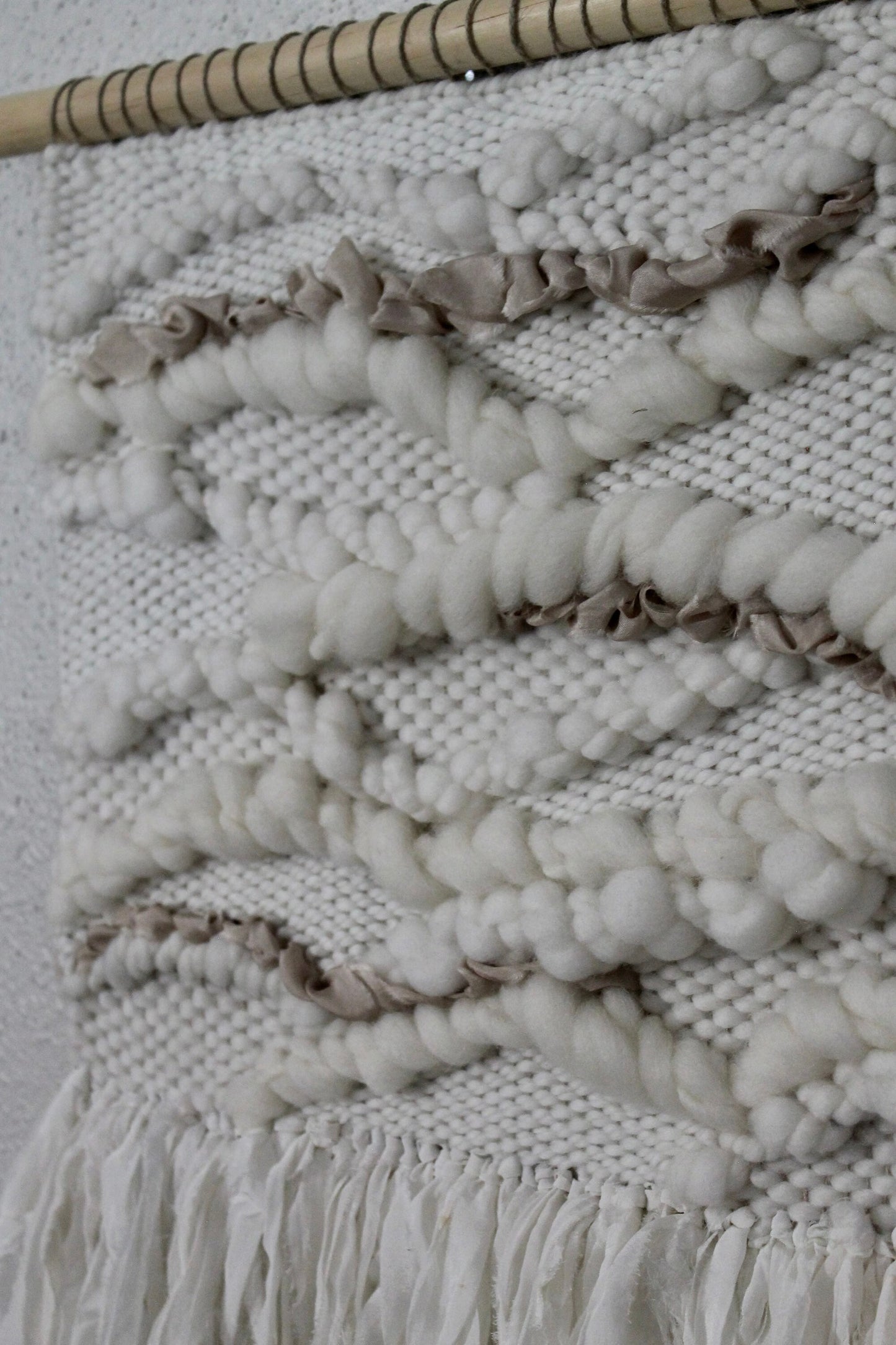 Silk woven wall hanging | wall art | weaving | woven tapestry | wall decor | wall tapestry | home decor | tapestry