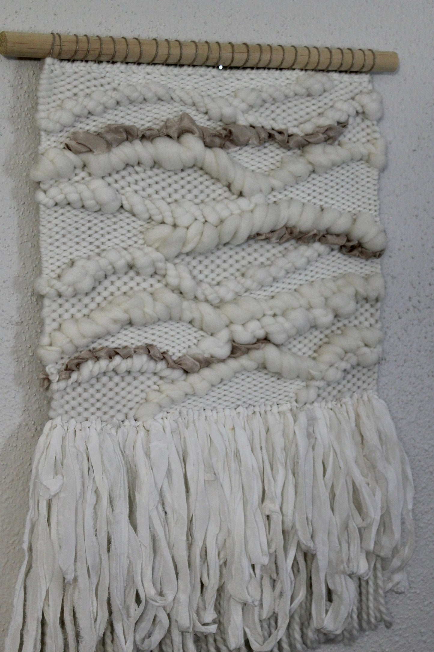 Silk woven wall hanging | wall art | weaving | woven tapestry | wall decor | wall tapestry | home decor | tapestry