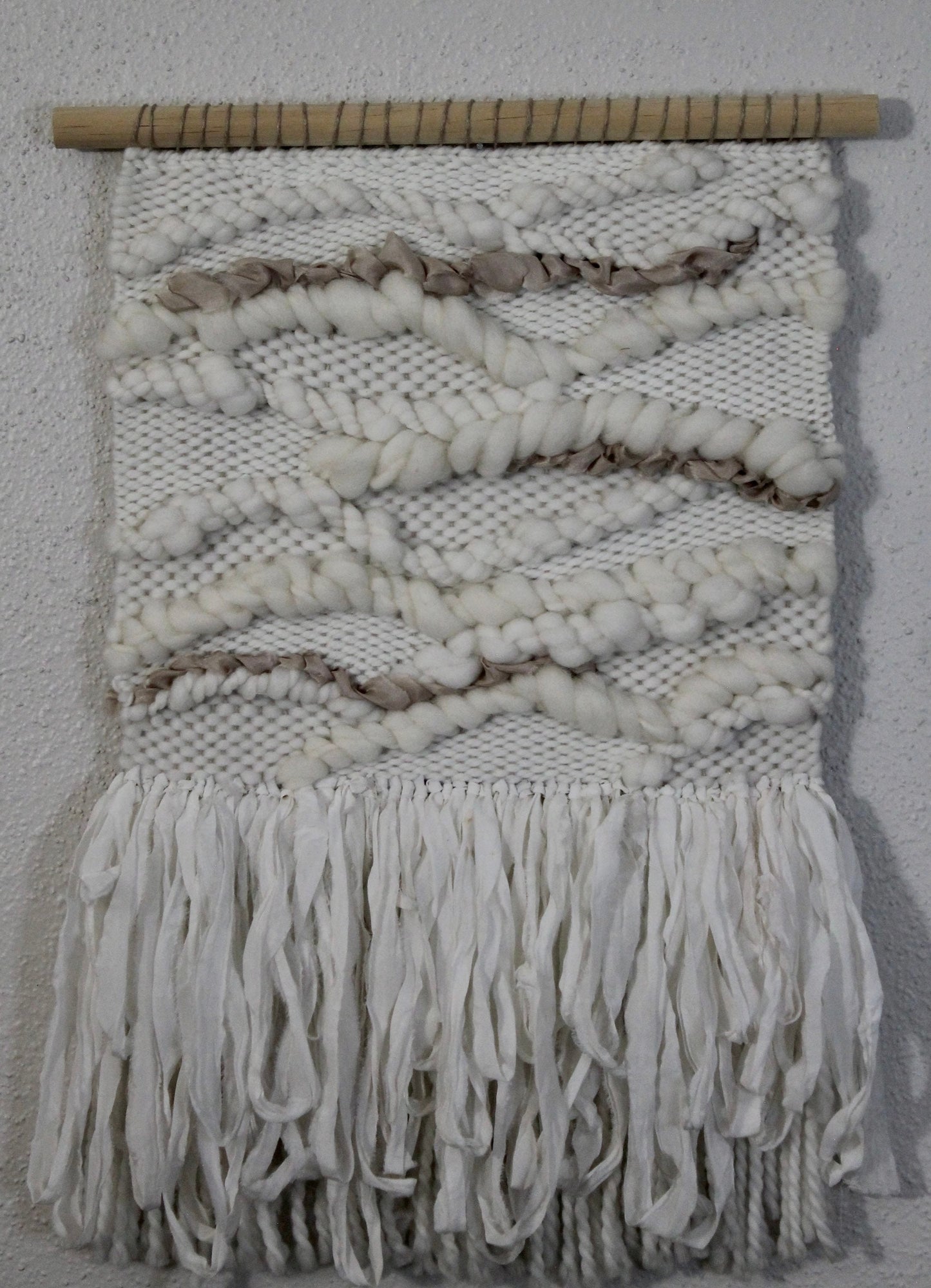 Silk woven wall hanging | wall art | weaving | woven tapestry | wall decor | wall tapestry | home decor | tapestry