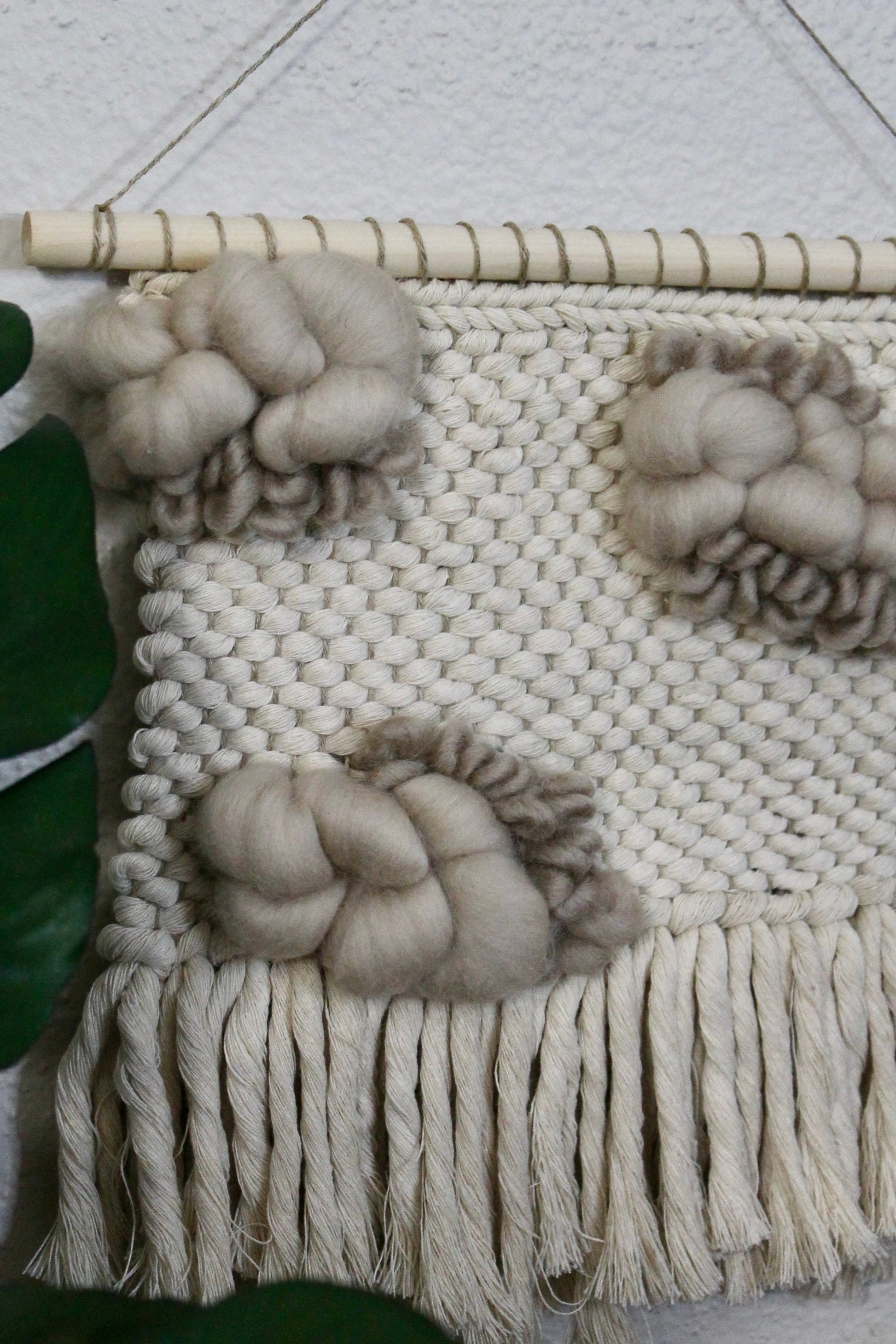 Mini animal print woven wall hanging | wall art | weaving | woven tapestry | wall decor | wall tapestry | home decor | tapestry