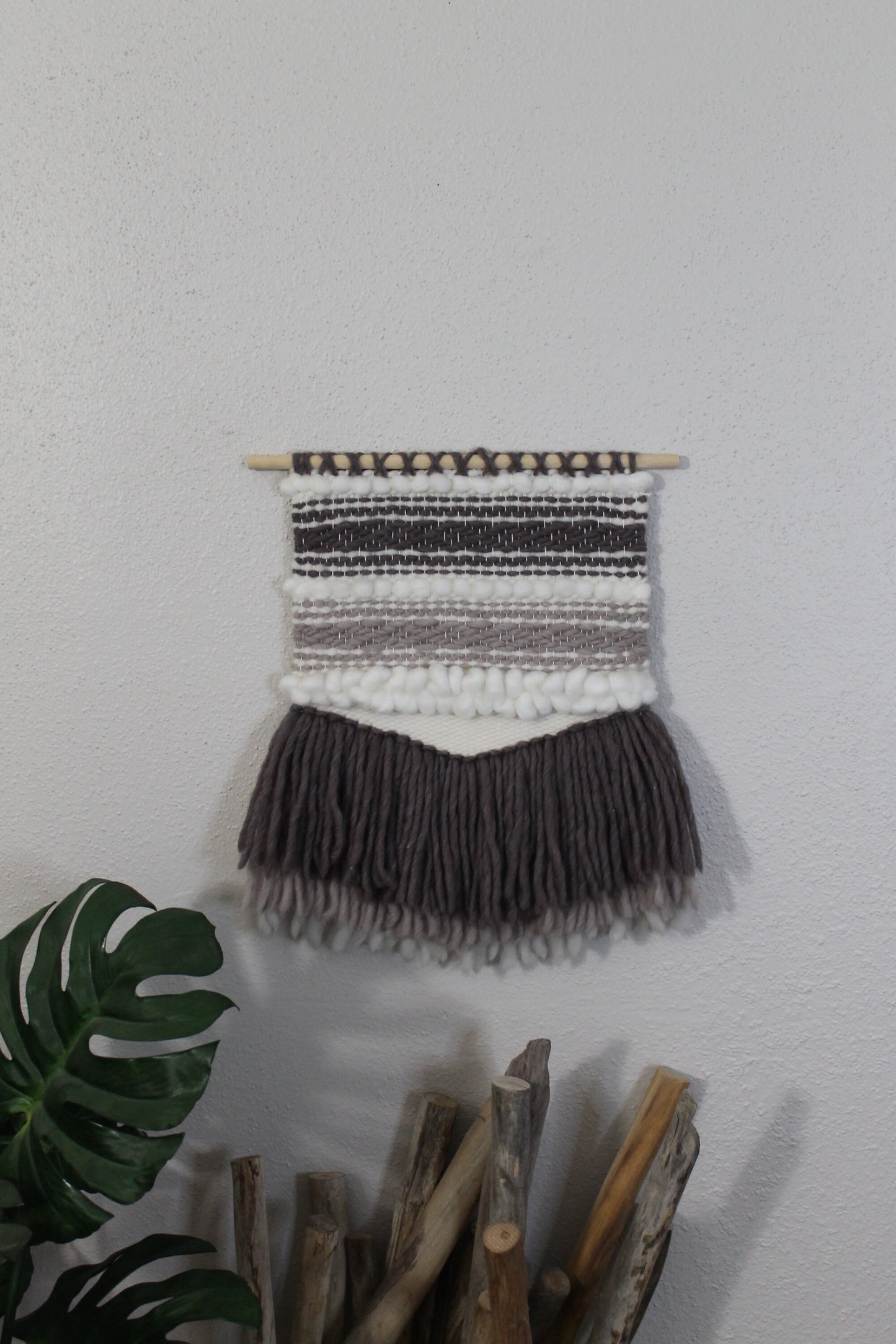 Neutral woven wall hanging | wall art | weaving | woven tapestry | wall decor | wall tapestry | home decor