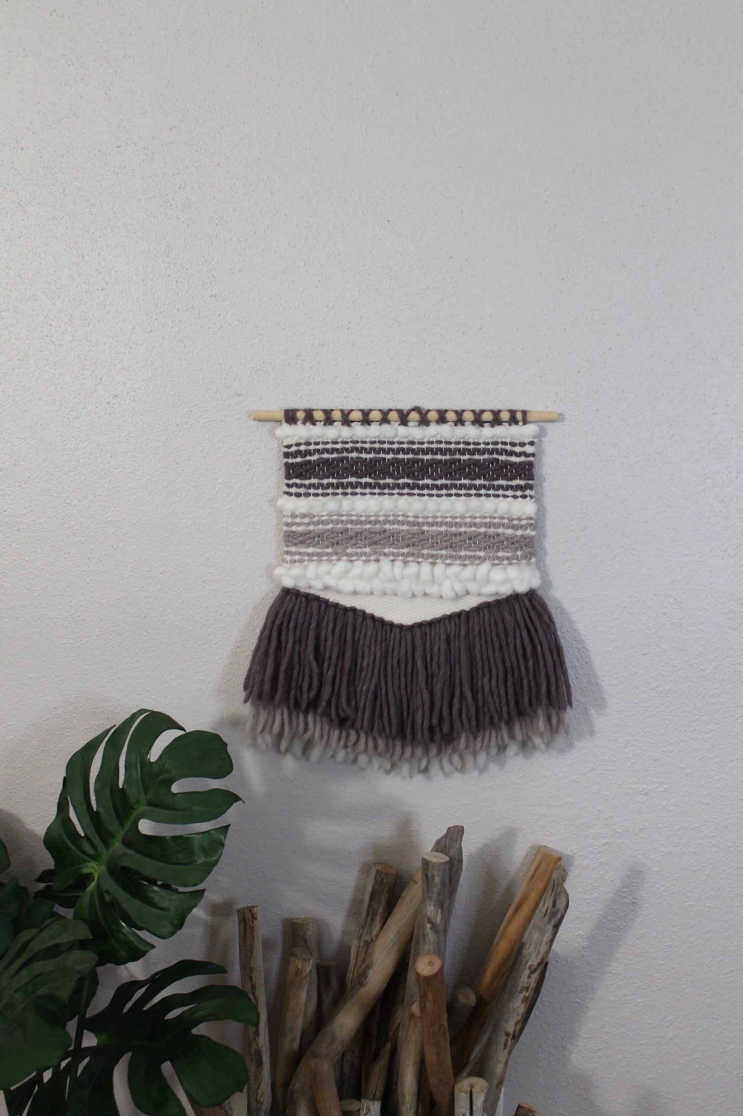 Neutral woven wall hanging | wall art | weaving | woven tapestry | wall decor | wall tapestry | home decor