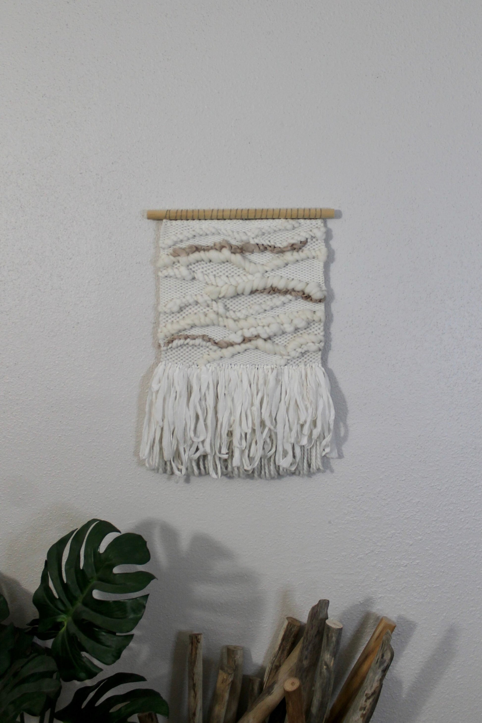 Silk woven wall hanging | wall art | weaving | woven tapestry | wall decor | wall tapestry | home decor | tapestry