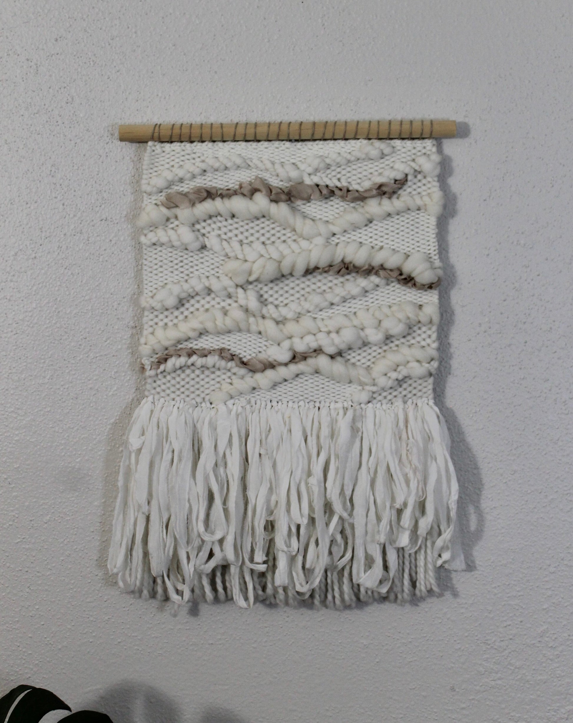 Silk woven wall hanging | wall art | weaving | woven tapestry | wall decor | wall tapestry | home decor | tapestry