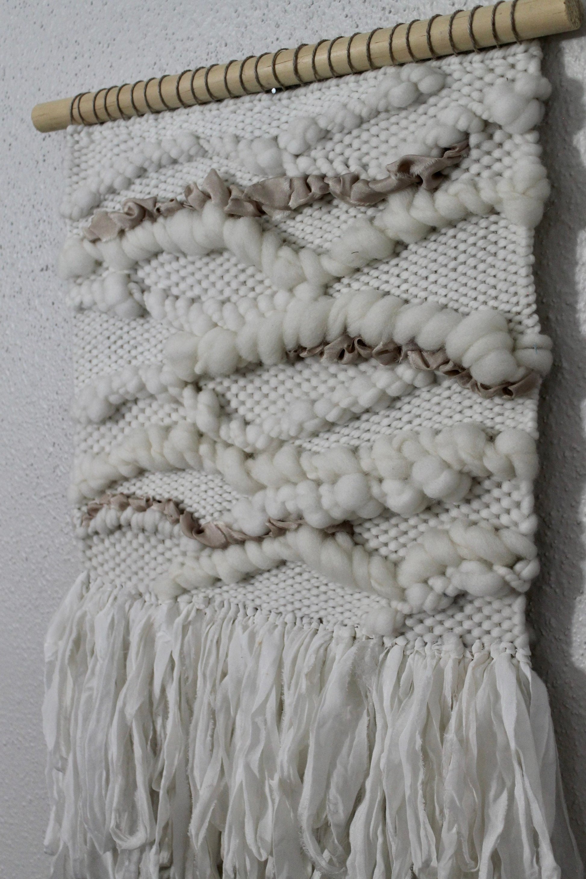 Silk woven wall hanging | wall art | weaving | woven tapestry | wall decor | wall tapestry | home decor | tapestry