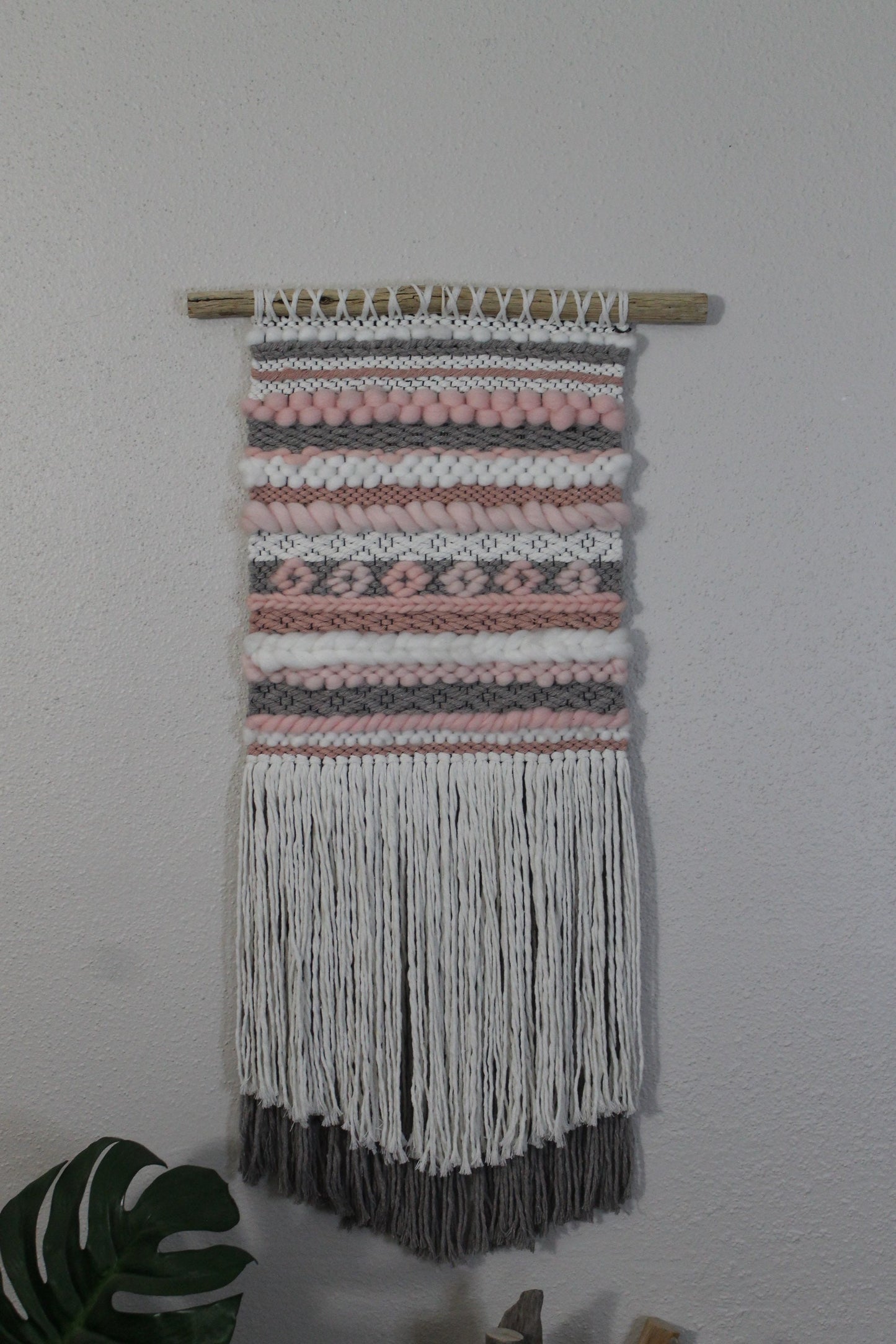 Pink woven wall hanging | woven tapestry | woven wall art | Mother’s Day | nursery decor | home decor | boho