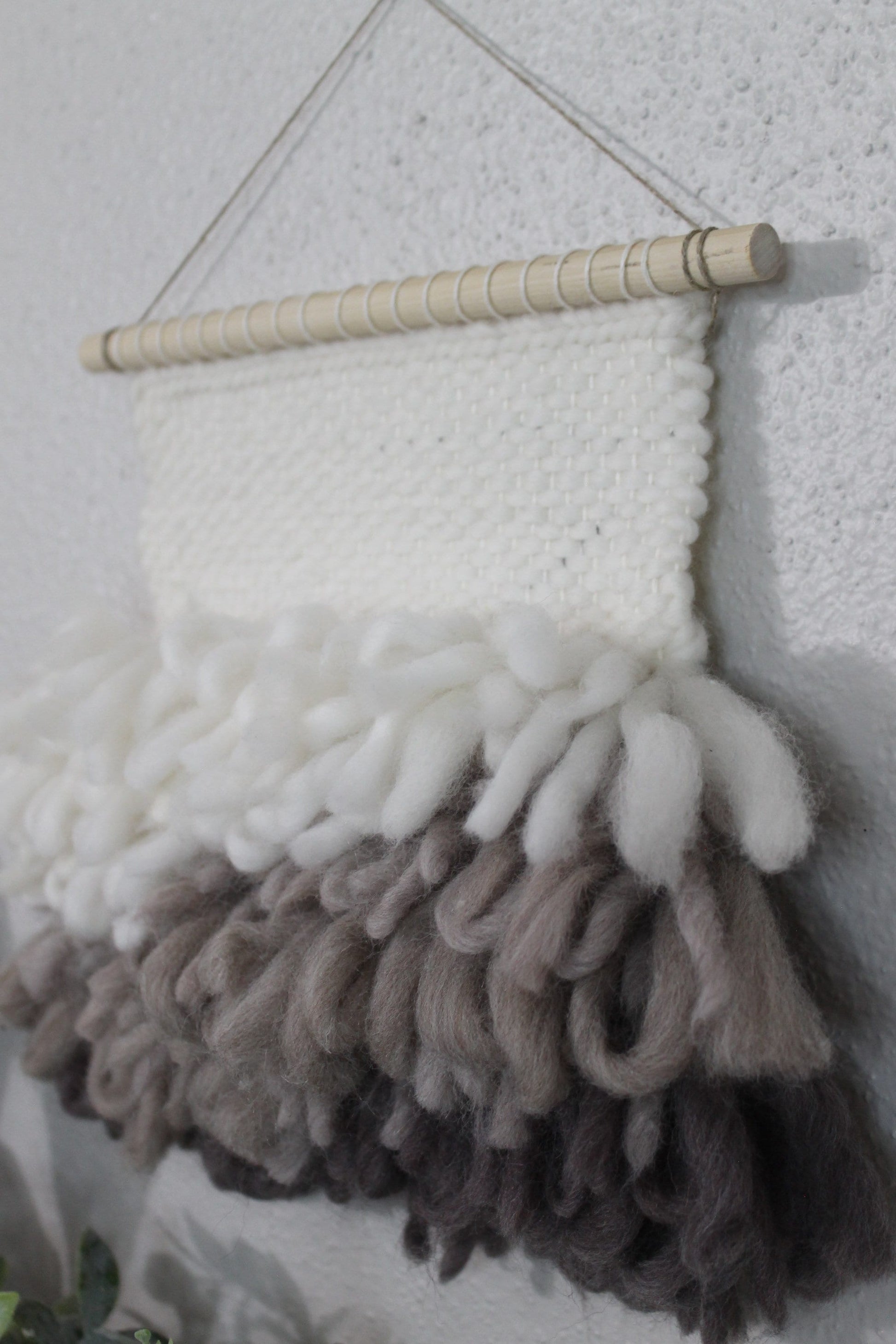 Mini neutral woven wall hanging | wall art | weaving | woven tapestry | wall decor | wall tapestry | home decor | tapestry