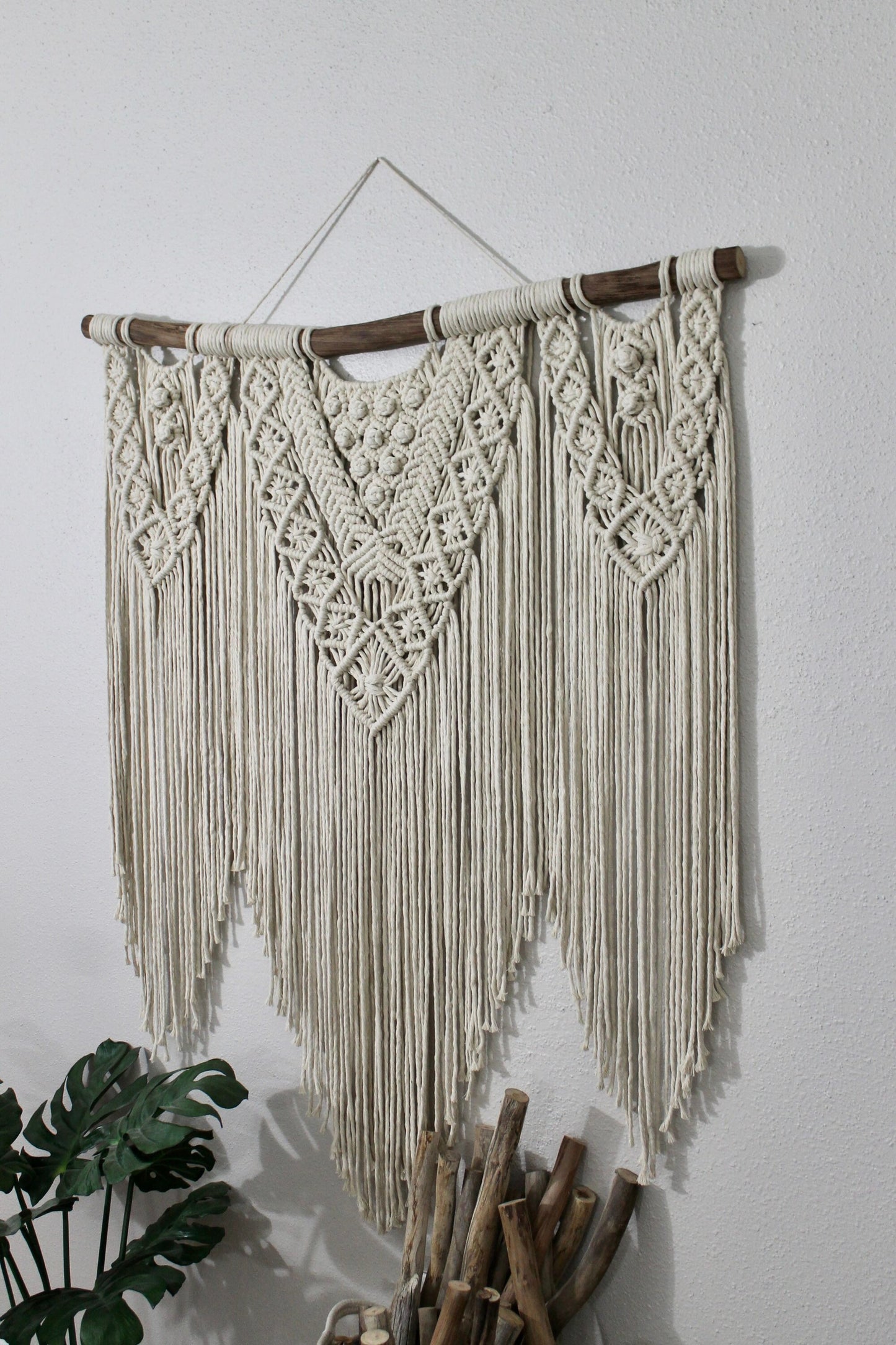 Extra large macrame wall hanging | wall art | boho wall decor | nursery decor | bohemian | home decor | gift idea
