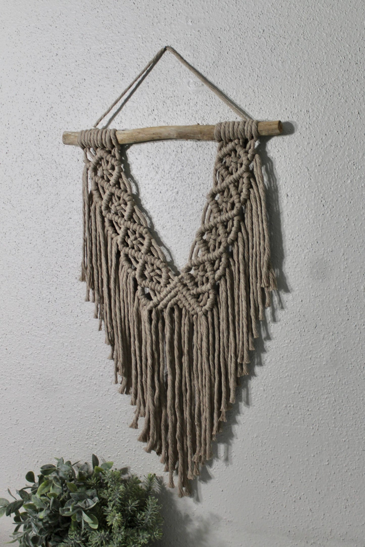 Brown macrame wall hanging | wall art | boho | wall decor | wall tapestry | home decor