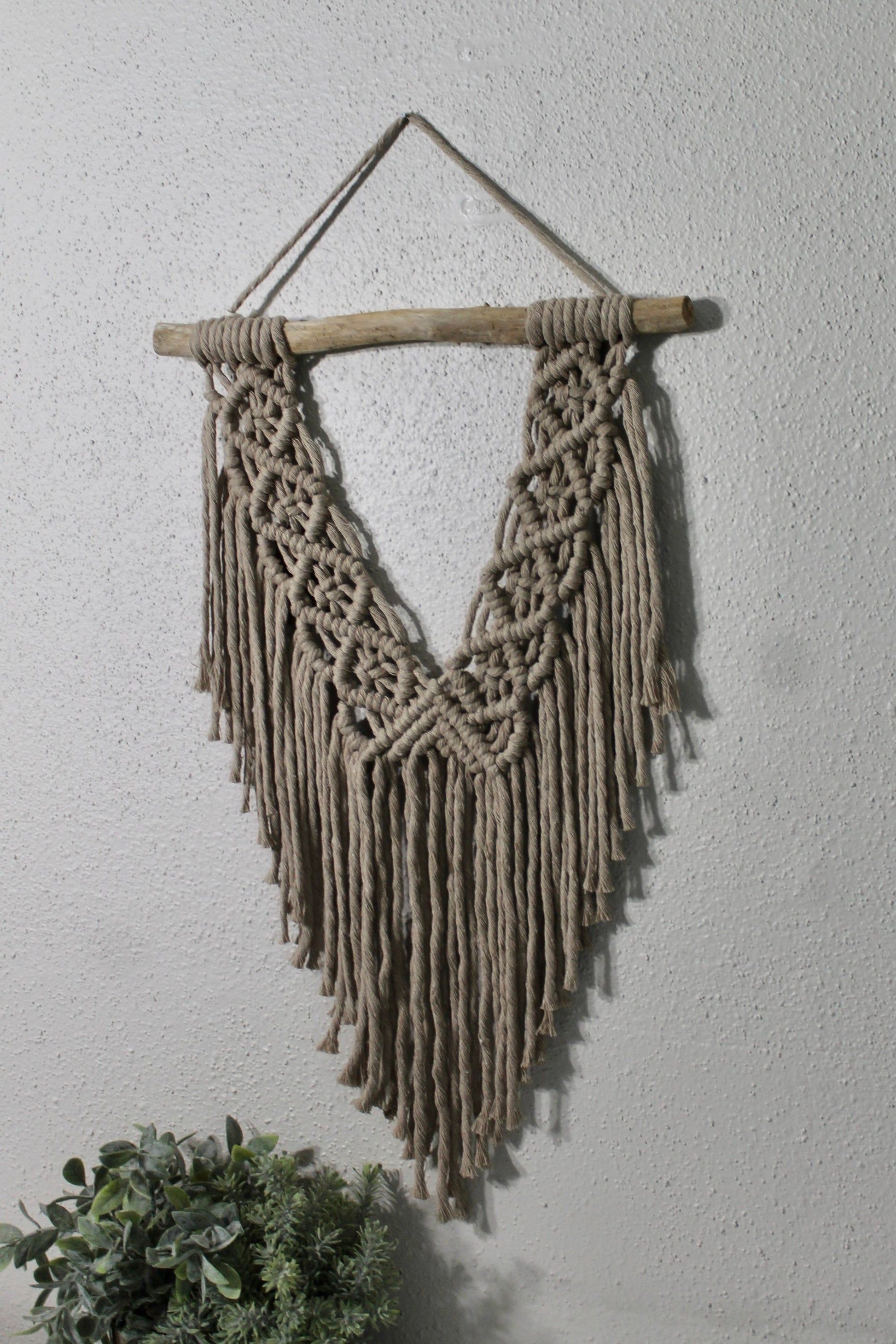 Brown macrame wall hanging | wall art | boho | wall decor | wall tapestry | home decor