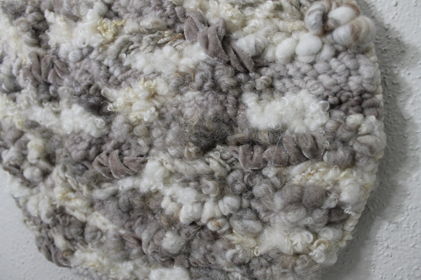 Neutral circle woven wall tapestry | large neutral wall hanging | wall art | weaving | woven tapestry | wall decor | home decor