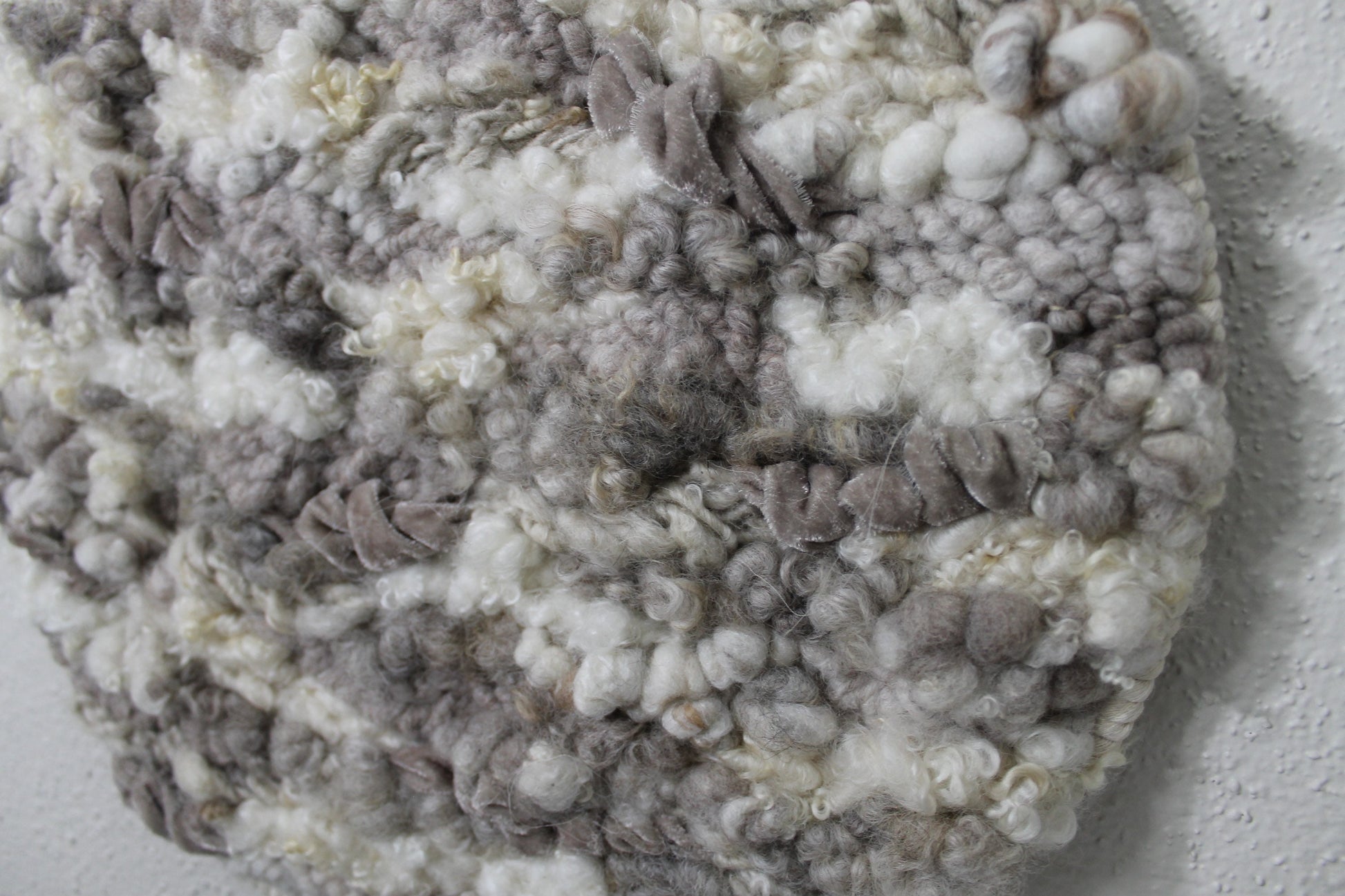 Neutral circle woven wall tapestry | large neutral wall hanging | wall art | weaving | woven tapestry | wall decor | home decor