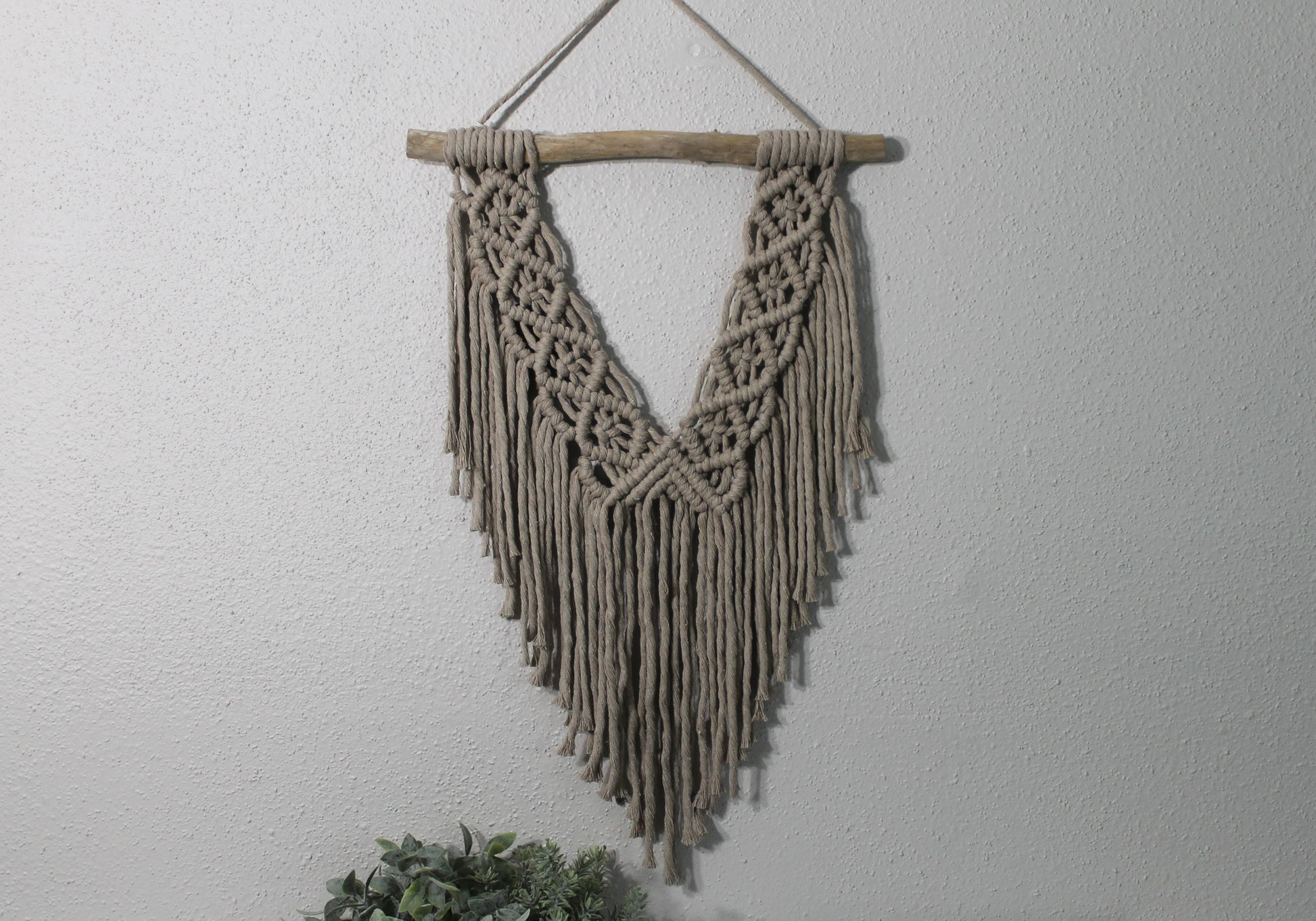 Brown macrame wall hanging | wall art | boho | wall decor | wall tapestry | home decor