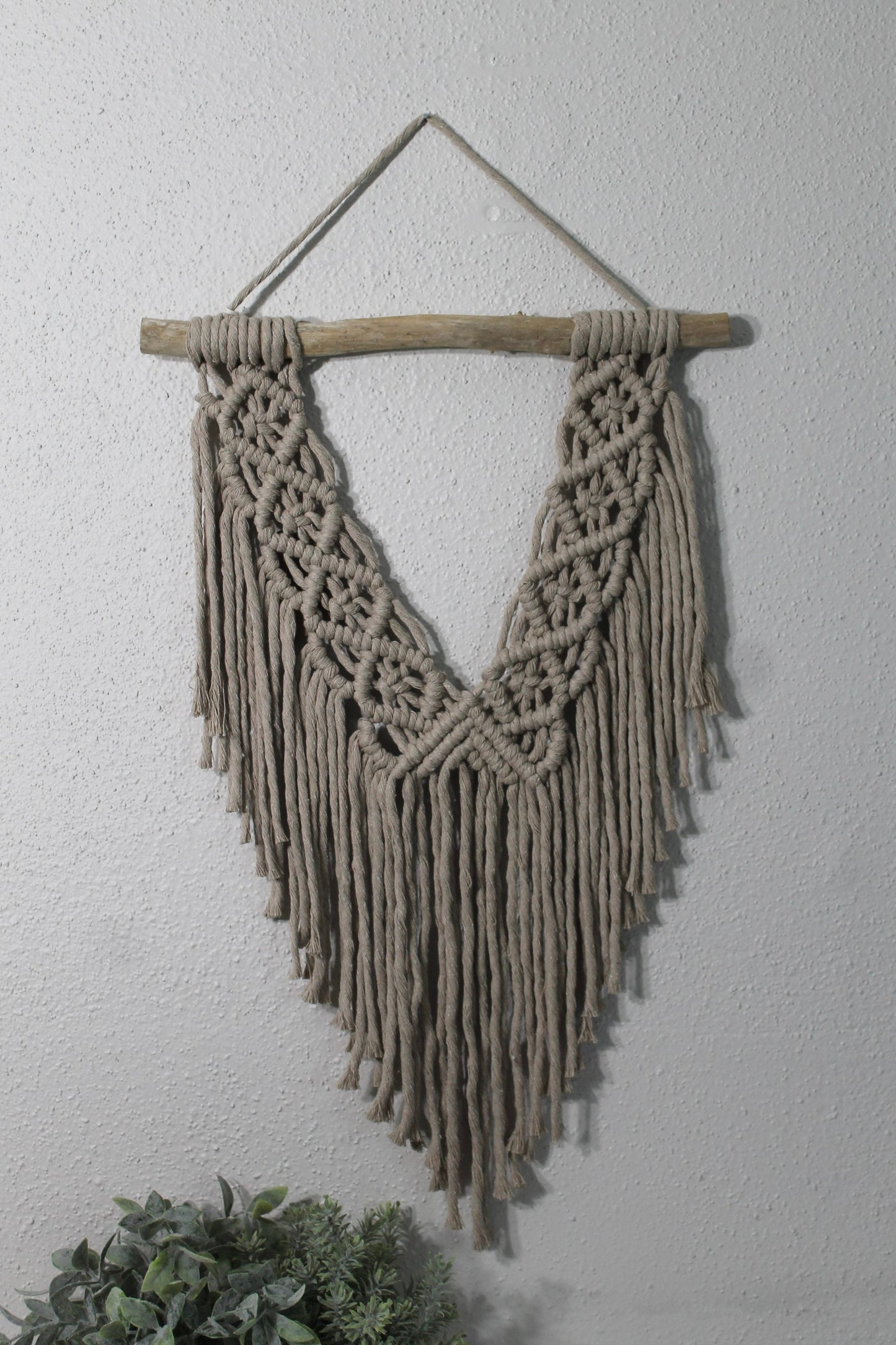 Brown macrame wall hanging | wall art | boho | wall decor | wall tapestry | home decor