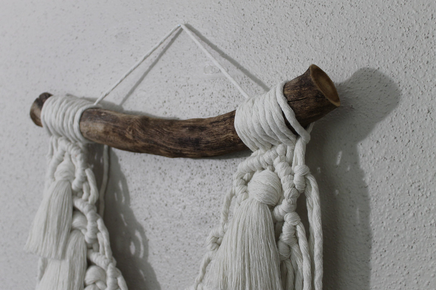 Snow white macrame wall hanging | wall art | boho | wall decor | wall tapestry | home decor