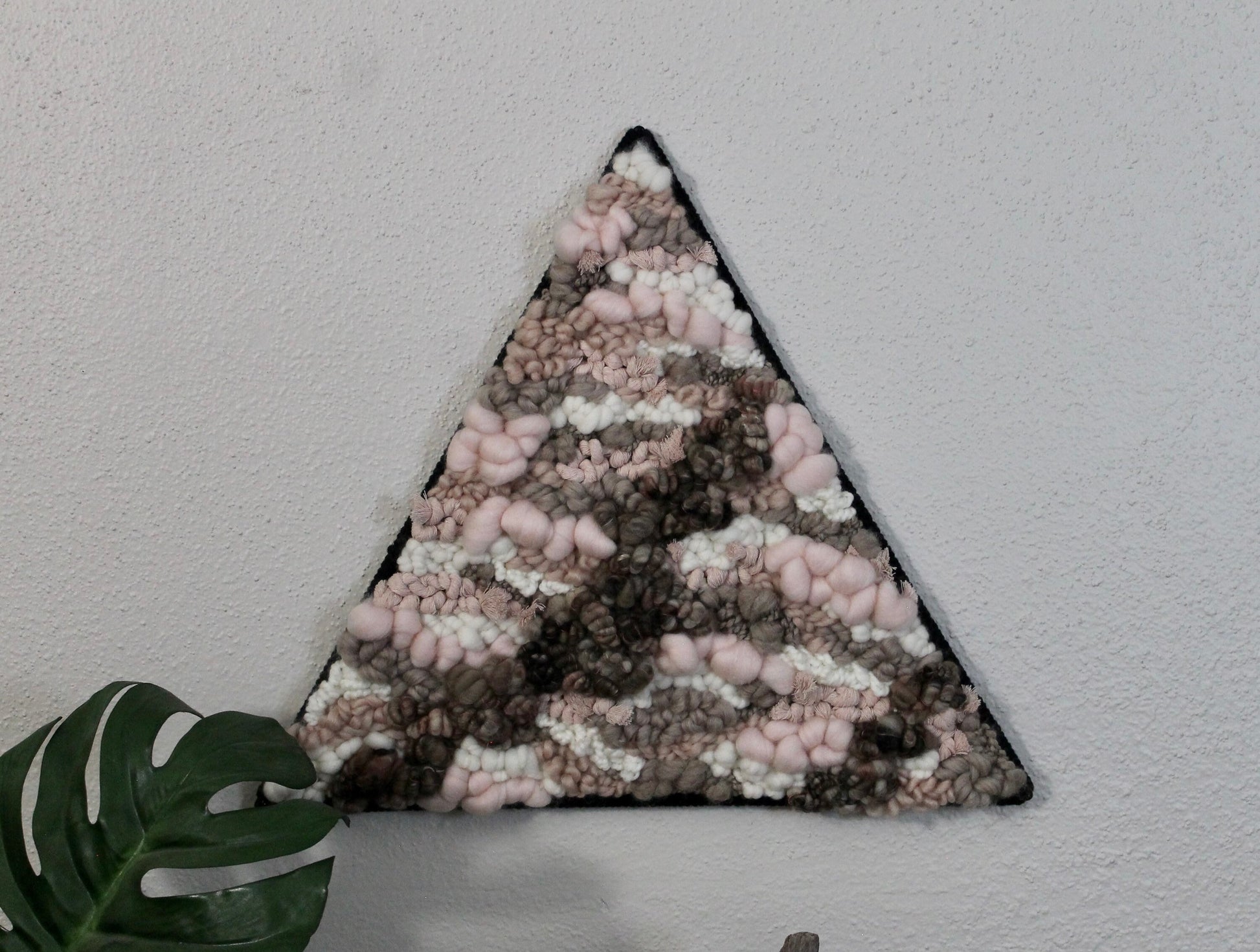 Triangle woven wall tapestry | woven wall hanging | wall art | weaving | woven tapestry | wall decor | wall tapestry | home decor | tapestry